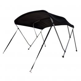 Navishade Biminitop 3 Boog 137cm Zwart Doek