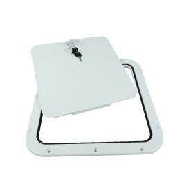 Nuova Rade Afneembaar Inspectieluik met Slot 380 x 380 mm