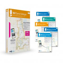 NV Atlas Waterkaart Kaartenkoffer Kattegat Serie 1 t/m 3 en 5
