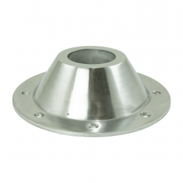  Opbouwvoet aluminium 