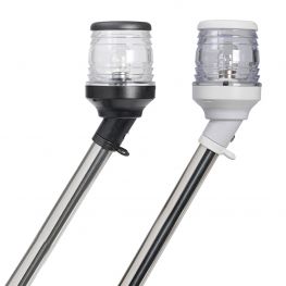 Osculati Toplicht LED 12/24V Zwart en Wit met hoek 100cm