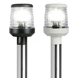 Osculati Toplicht LED Zwart en Wit 12/24V Scharnierend 60cm