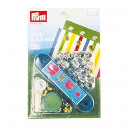 Prym Zeilkousen- en Ringen 5 mm (40 stuks)