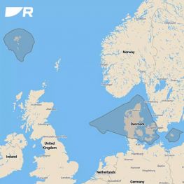 Raymarine LightHouse Waterkaart Denemarken en Faeröer Eilanden