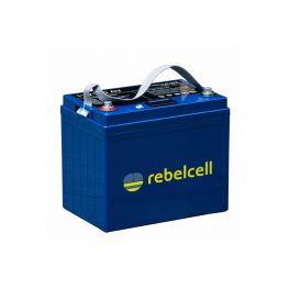 Rebelcell Lithium Ion accu 12V140AV 12 volt / 140Ah (Kabeloog aansluiting)