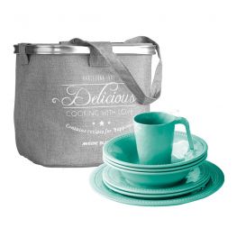 Scheepsservies Harmony Aqua Set 16-Delig