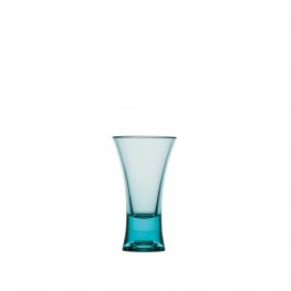 Scheepsservies Party Shotglazen Turquoise Square - 6 Stuks