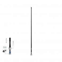 Scout Polyester VHF Antenne Quick 1 lengte 1 meter Zwart QuickFit