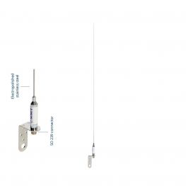 Scout VHF Antenne Voor Zeilboten RVS 1 meter KM-3A