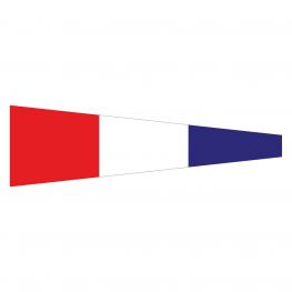 Seinvlag Nummer 3 - 25 x 88 cm