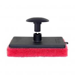 Starbrite Scrub Pad met Handgreep Rood Medium