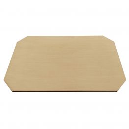 Tafelblad Eco Teak Venice 48 x 77 cm