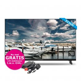 Thomson 32 Inch 12 Volt Android SMART LED TV met GRATIS stabilisator