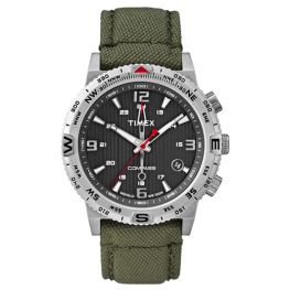 Timex Expedition E- Compass Groen canvas