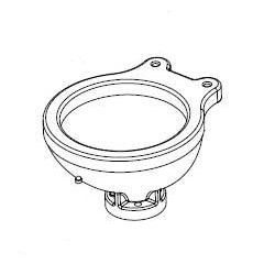 Toiletpot (2) voor Johnson Pump Compact Scheepstoiletten