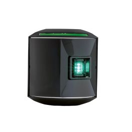 Aqua Signal LED Serie 44 Stuurboord zwart, 12-24 volt