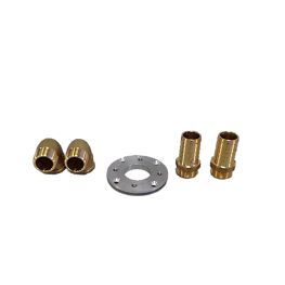 Aanbouwset koelwaterpomp 6610352311 Peugeot / Renault, ronde flens