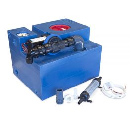Albin Pump Vuilwatertank Set 47L diafragma 12V