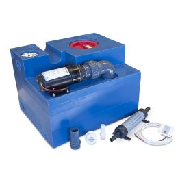Albin Pump Vuilwatertank Set 47L Vermaler 12-24 volt