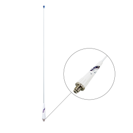Glomex Marifoonantenne RA106GRPPB fiberglas 90 cm Classic