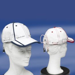 Cap van zeilstof. Nautic Gear On-Line Watersportwinkel baseballpet