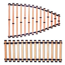 Bedflex marine lattenbodem systeem 'Standaard' 70-140 x 200