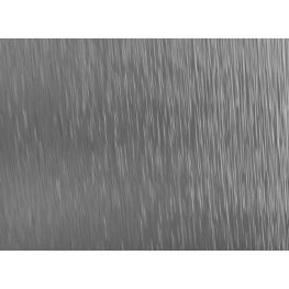 Deurfront geborsteld zilver voor CR90 koelkast