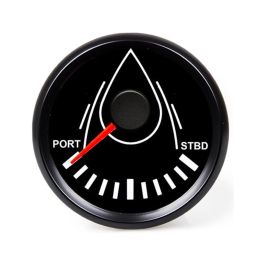 Hollex roerstandmeter zwart 9-32V ø85mm