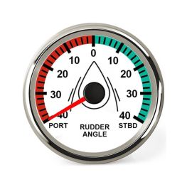 Hollex roerstandmeter wit 9-32V ø85mm