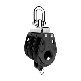 Lewmar Control Drieschijfsblok met Hondsvot en Harpsluiting