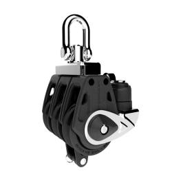 Lewmar Control Drieschijfsblok met Klem, Hondsvot en Harpsluiting