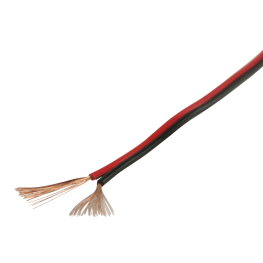 Luidspreker kabel Zwart/Rood 2 x 1.50 mm²