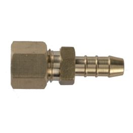 Messing koppeling 8mm knel x 8mm slangpilaar