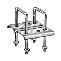 Montagebeugel Links voor Bootrol met 30 mm Buis