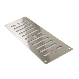 Ventilatierooster RVS met muggengaas 229x76