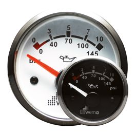 Wema Oliedrukmeter Silver Gauge Serie 