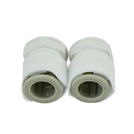 Whale Quick Connect Adapter 3/8" BSP Male naar 15mm Fitting (2 stuks)