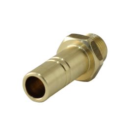 Whale Quick Connect Messing Adapter 3/8" NPT Male naar 15 mm Verloopstuk
