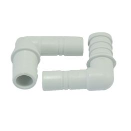 Whale Quick Connect Bocht Adapter 38 Slangtule naar 15mm Verloopstuk (2 stuks) - Hoofdfoto