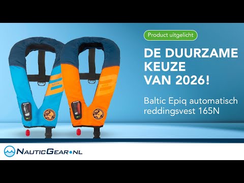 Baltic Epiq Automatisch Reddingsvest | MILIEU VRIENDELIJK! | NauticGear